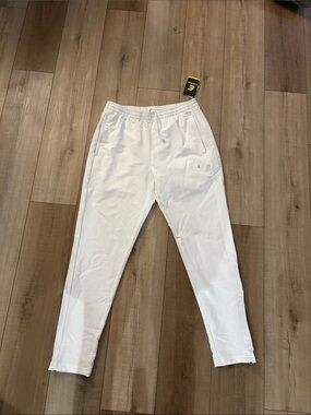 Eastbay Men's White Athletic Joggers - Modern Fit